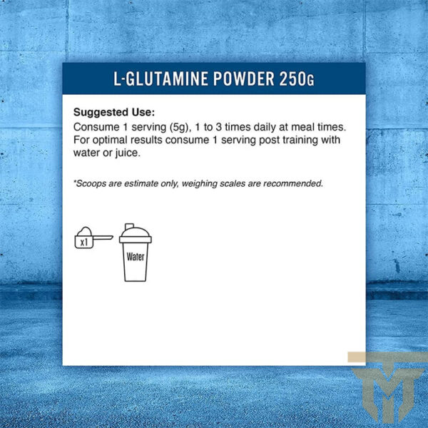 گلوتامین میکرونایزد اپلاید نوتریشنl-glutamine Applied Nutrition