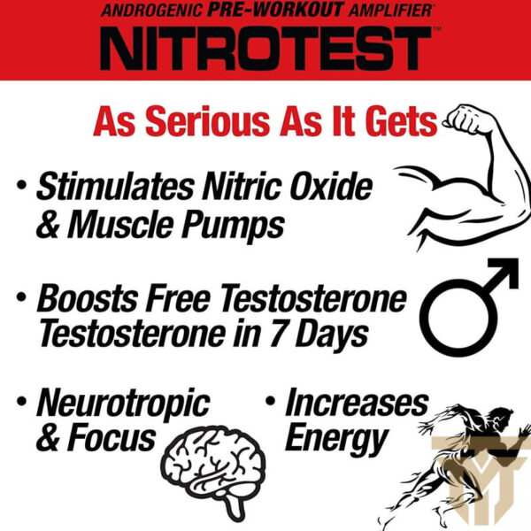 نیتروتست ماسل مدز (پمپ + تست بوستر)MuscleMeds Nitrotest