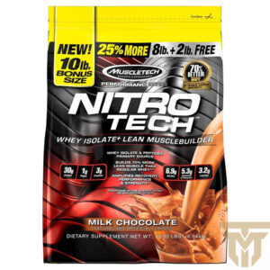 پروتئین نیتروتک ماسل تک 10 پوندیMuscletech, Nitro Tech 10 lbs