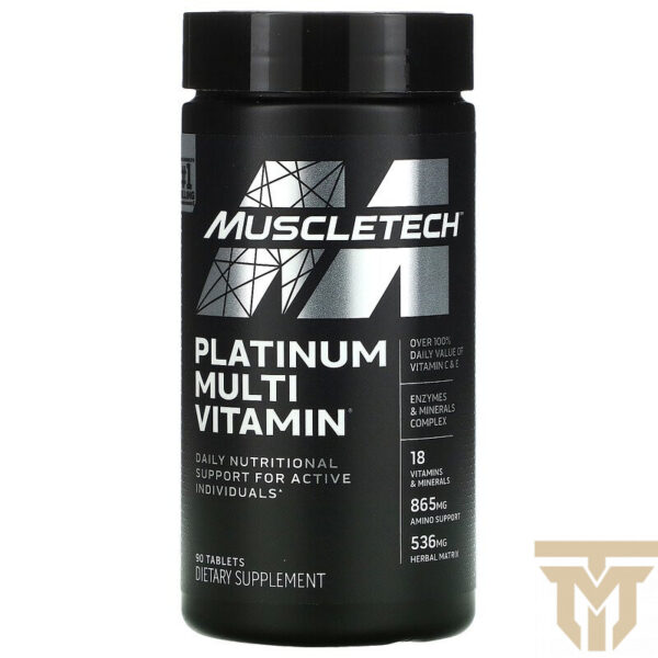 مولتی ویتامین پلاتینیوم ماسل تکMuscletech Platinum Multi-Vitamin