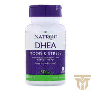 DHEA ناترولDHEA, 50 mg, 60 tabletas, Natrol