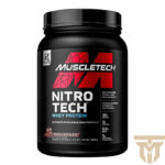 نیتروتک وی پروتئین ماسل تک 1/5 پوندیMuscleTech Nitro-Tech Whey Protein