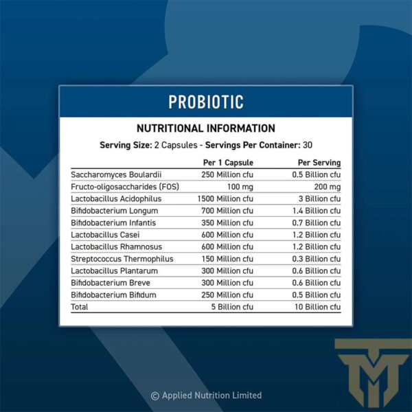 پروبیوتیک اپلاید نوتریشنApplied Nutrition probiotics